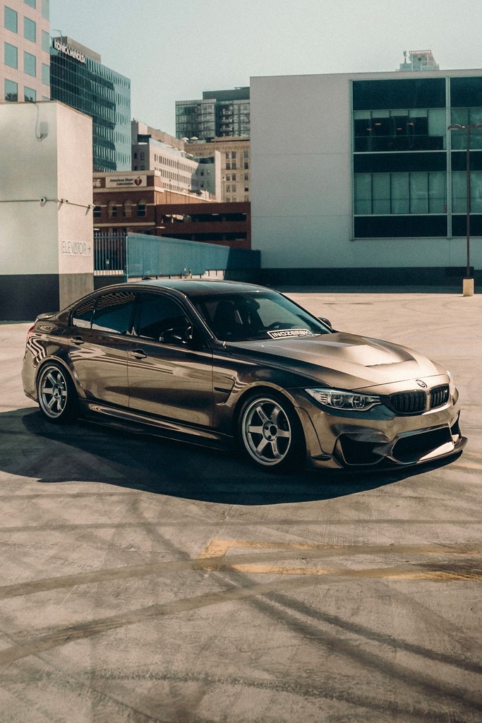 BMW F80 M3 in INOZETEK Metallic Aluminum Grey